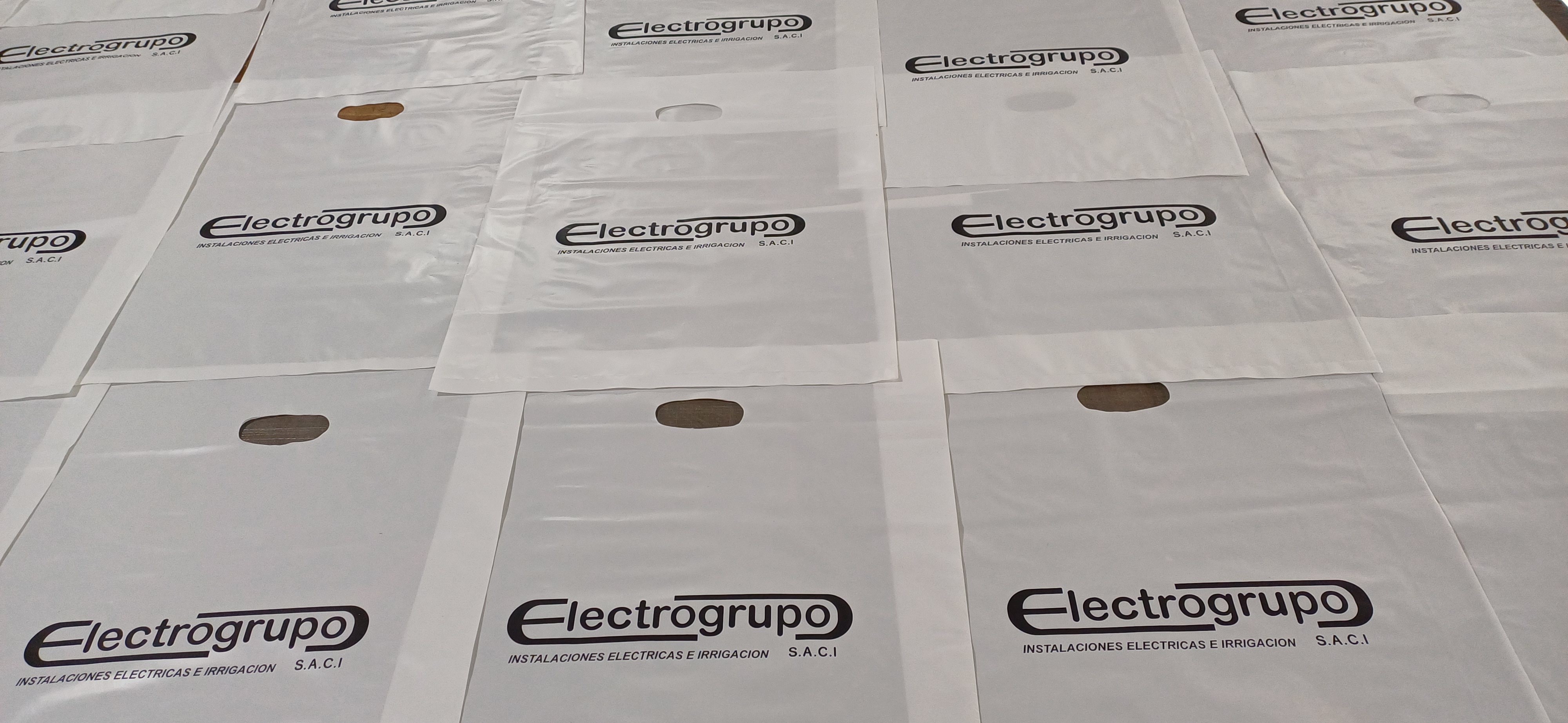 Impresión sob bolsas de plastico